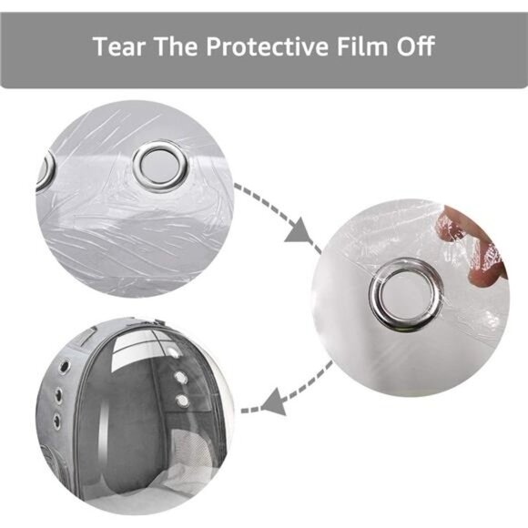Bubble Carrying Bag for Small Medium dogs Cats,Space Capsule Pet Hiking backpack - Picture 5 of 7